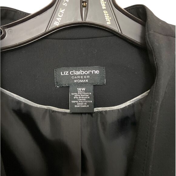 #3709 Liz Claiborne Career Women jacket size 16 - Picture 3 of 3